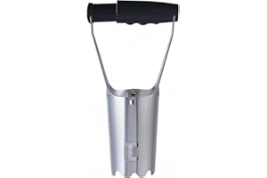 Toresano Bulb Planter, Bulbs Transplanter Designed for Automatic Soil Release with Depth Marker for Dgging Holes and Planting Tool for Tulips, Daffodils, Dahlias