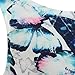 TOPUNDER Women Casual Tops Butterfly Printed Tank Plus Size Blouse