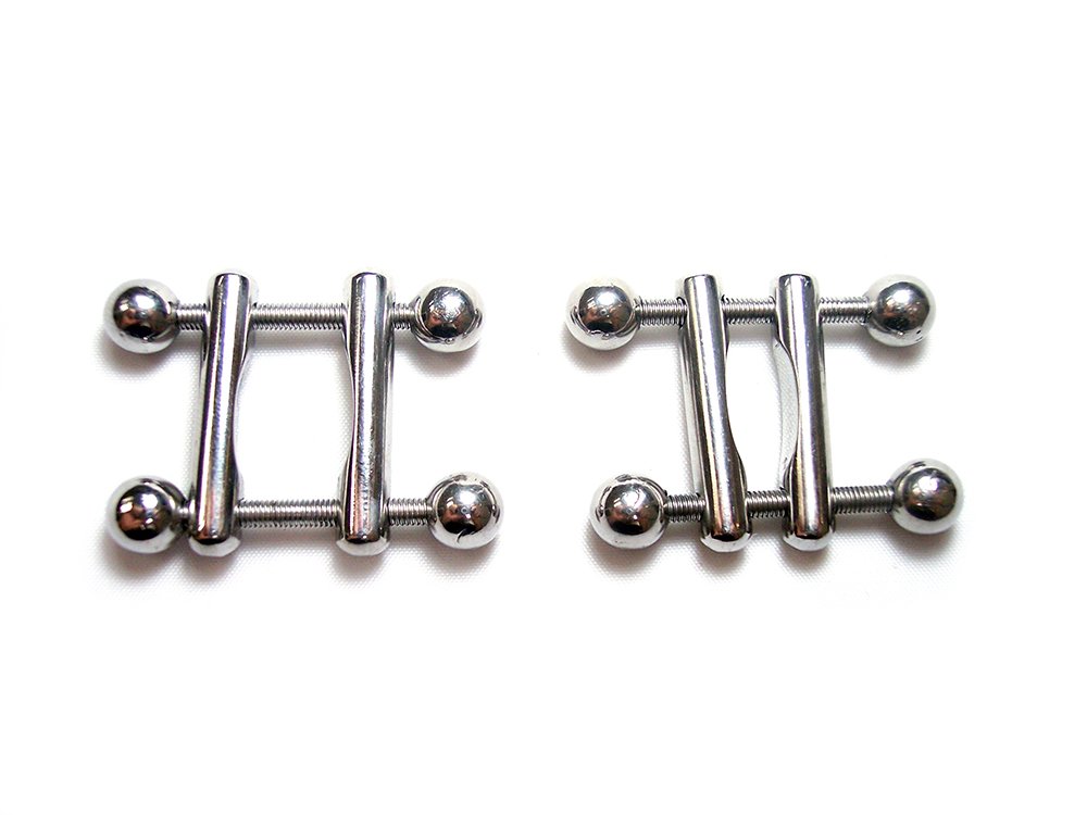 Rouge Garments Ball Ended Nipple Clamps