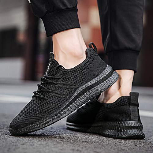 FUJEAK Men Running Shoes Men Casual Breathable Walking Shoes Sport Athletic  Sneakers Gym Tennis Slip On Comfortable Lightweight Shoes | Pricepulse