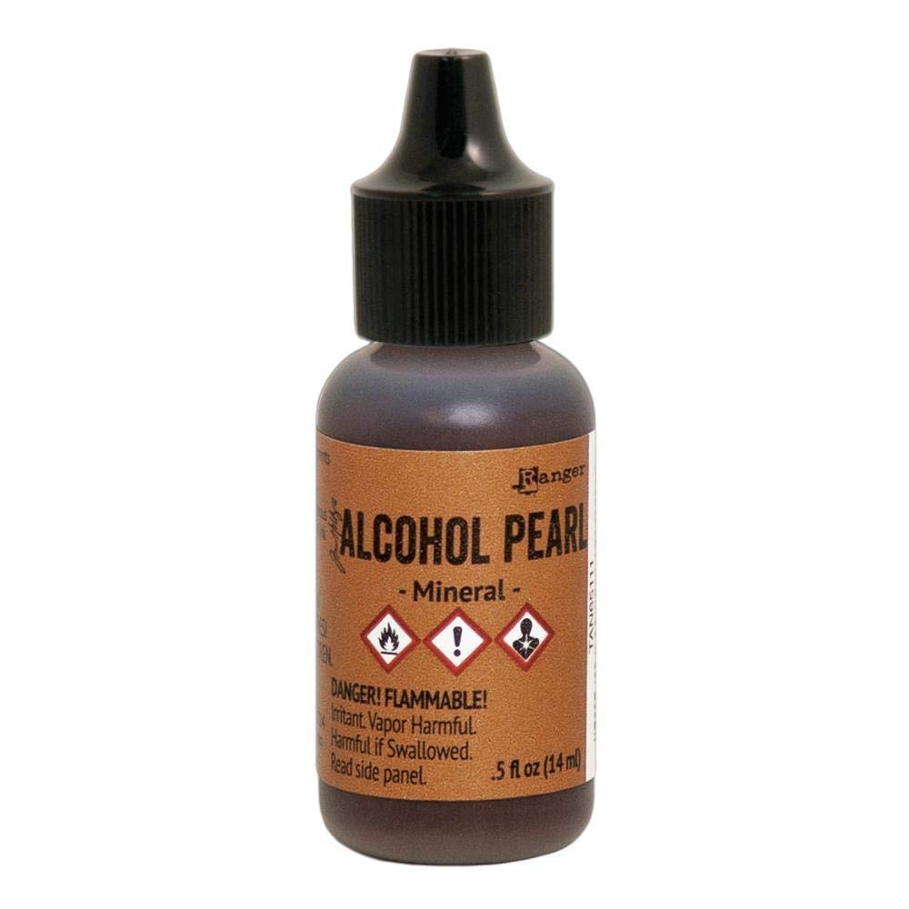 Ranger TAN65-111 Alcohol Ink Pearls Mineral, 0.5FL oz