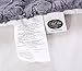 DaDa Bedding Lavish Throw Blanket - Castle Royalty Soft Warm Plush - Faux Fur Textured Sherpa Fleece - Embossed Cool Grey & White - 63