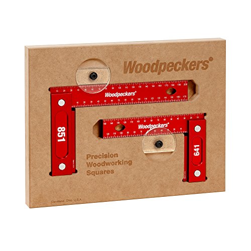 Woodpeckers Precision Woodworking Tools 641851M 150mm and 200mm Square Combo Metric