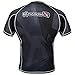 Hayabusa Metaru 47 Silver Rashguard Short Sleeve Shirt