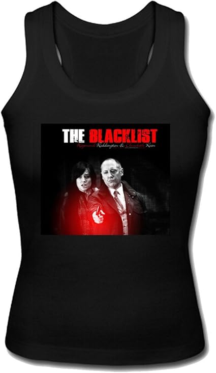 Amazon.com: Dander Women's Shoulder-Free Tank Top custom THE BLACKLIST sexy top XL Black: Clothing