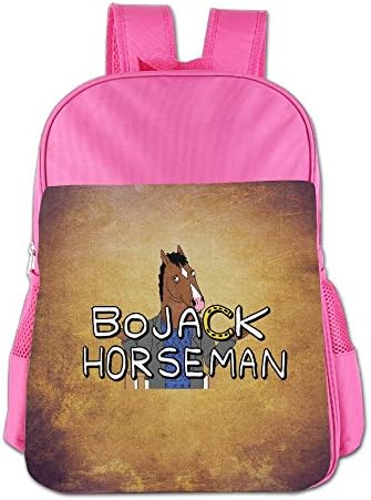 BoJack Horseman Pink Coolschool Backpack Daypack For Kid