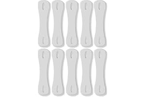 GINFH Mens Tie Clip Invisible Tie Stays tie Holder Alternative to Tie Bars & Tie Clips Personalized tie clip