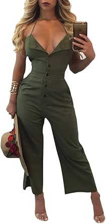 high waisted romper pants