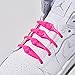 HICKIES Kids No-Tie Elastic Shoelaces - Pink (Pack Of 10 HICKIES Laces, Works In All Sneakers)
