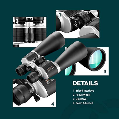 ESSLNB Astronomy Binoculars 1339X70 Zoom Giant Binoculars with Tripod