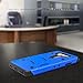 Zizo BOLT Series compatilbe with LG V20 Case Military Grade Drop Tested with Tempered Glass Screen Protector, Holster, Kickstand BLUE BLACK