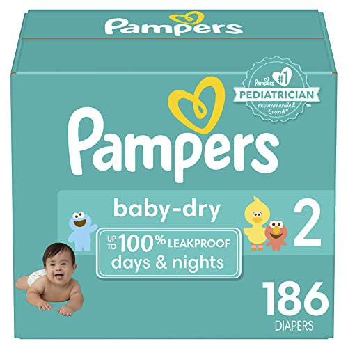 Pampers Baby Dry Diapers Size 2 186 Count on Galleon Philippines