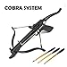 Ace Martial Arts Supply Cobra System Self Cocking Pistol Tactical Crossbow, 80-Pound (Fiberglass Body)