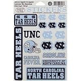 North Carolina Tar Heels (UNC) Vinyl Team Sticker Sheet