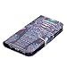 Samsung Galaxy S7 Edge Case,JinLi Printed Pattern Filio Wallet Cellphone Book Protective Cover Designed with Credit Card Slot and Money Holder and Kickstand for Hands Free video (elephant)