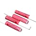 DZT1968 10pc Individually Nail Art Faluse Nail Tips Acrylic Beauty Rhinestones Mini Glue