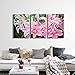 ARTSPIRIT JoyArt - Flower Painting Pink Lily Canvas Prints Modern Painting on Canvas Framed Wall Art for Livingroom Decoration