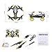 ToyPark 2.4GHz Remote Control Drone Flying Vehicles with 360 Degree Rolling Action LED lights