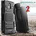 Droid Turbo 2 Case, Evocel [Generation Series] Belt Clip Holster, Kickstand, HD Screen Protector, Dual Layer for Motorola Droid Turbo 2 (XT1585/ 2015 Release), Green (EVO-MOTXT1585-AB212)