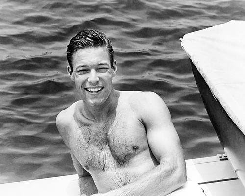 Richard Chamberlain 11x14 Promotional Photograph beefcake bare chested portrait at Amazon's