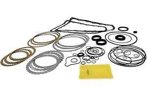 TROLLING MAN JF011E RE0F10A Auto Parts Transmission Rebuild Kit Master Kit With Overhaul Gasket Compatible With Nissa-n CVT Dod-ge Caliber 2007-2012 2.0L & 2.4L