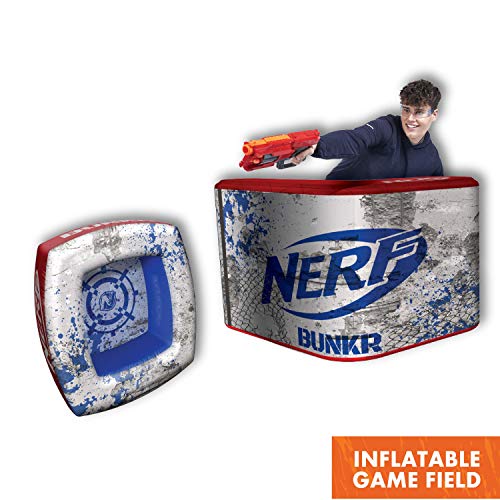 Nerf bunkr battlezone switch gaming chair and footrest set