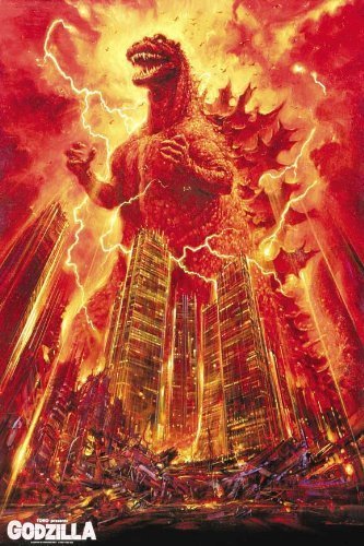 (27x40) Godzilla, King of the Monsters Movie Poster (Best Rated 40 Inch Tv 2019)