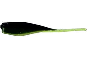 BIG BITE BAITS 2" Crappie MINNR/Purple Glitter Chartreuse (10 Pack)