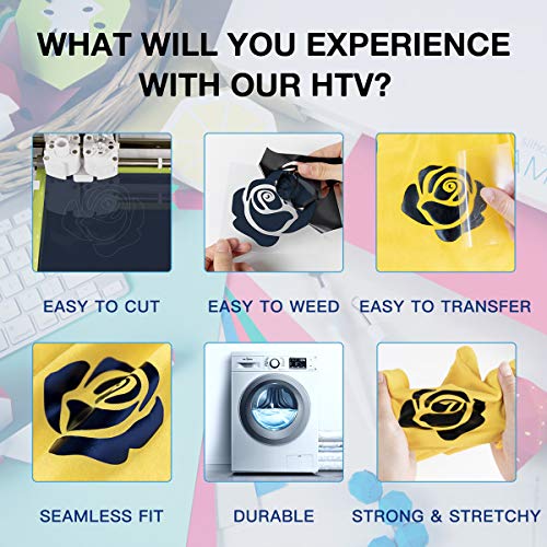 2 HTV+Vinyl+Rolls+Heat+Transfer