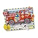 Melissa & Doug Deluxe Fire Truck Chunky Puzzle