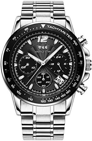 TSS Men's Quartz Chronograph Diver Beze Watch with Stainless Steel Band T5023N1