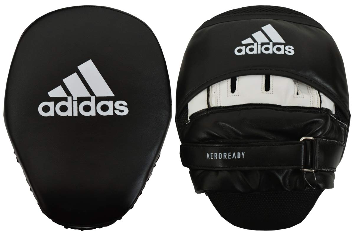 adidas Focus Mitts Boxing Pads Adult Kids Curved Martial Arts Gym Fitness Punch Training