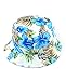 NYFASHION101 Fashionable Unisex Satin Lined Printed Pattern Cotton Bucket Hat