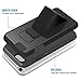 iPhone 6 Plus Case, iPhone 6S Plus Case, ZVEdeng Vertical and Horizontal Stand Hand Strap Kickstand Shockproof Heavy Duty Dual Layer Cover for Apple iPhone 6 Plus / 6s Plus 5.5'' Black and Grey