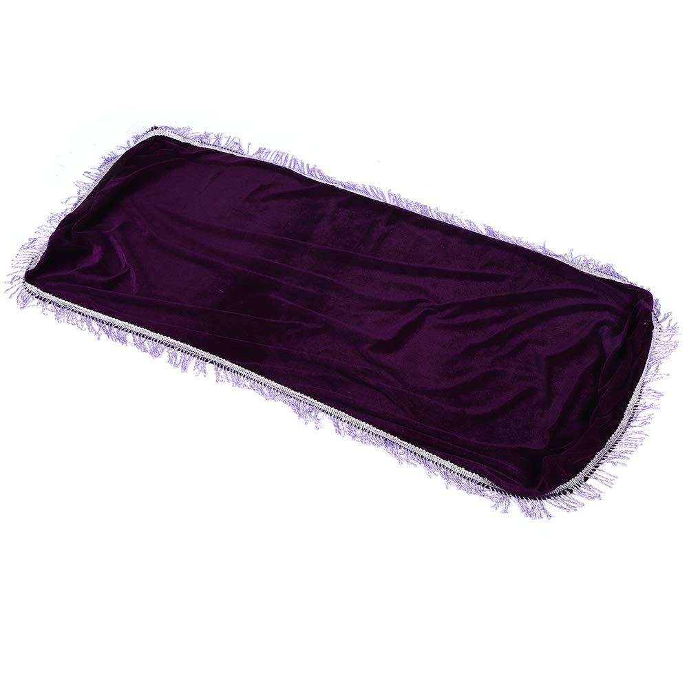 VGEBY Store Piano Keyboard Dust Cover, Velvet Protective Cover for 61/88 Key Electronic Keyboard (61 Keys Purple)