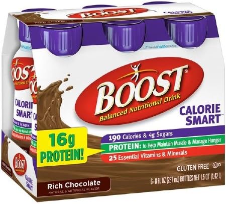Boost Calorie Smart Rich Chocolate ''8 oz. Bottle, Case of 24'