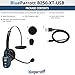 VXi BlueParrott 204123 B250-XT-USB 89% Noise Canceling Bluetooth Headset (Renewed)