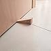 Durable Heavy Duty Door stopper 5.9 Ounces Gaps up to 2 Inches, Decorative Large Size made of planed finished Oak Wood, Works on All Surfaces perfectly, Great Tall door stop Wedge by WonderThings