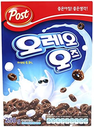 Amazon 韓国限定 外国で大人気 東西食品post オレオオズ250g 東西食品 シリアル 通販