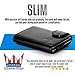 RFID Blocking Wallet, Aluminum & Leather Slim Wallet, Credit Card Holder for All Kind Of Cards, With One Click All 6 Cards Slide Out, In A Nice Gift Box Fathers Day