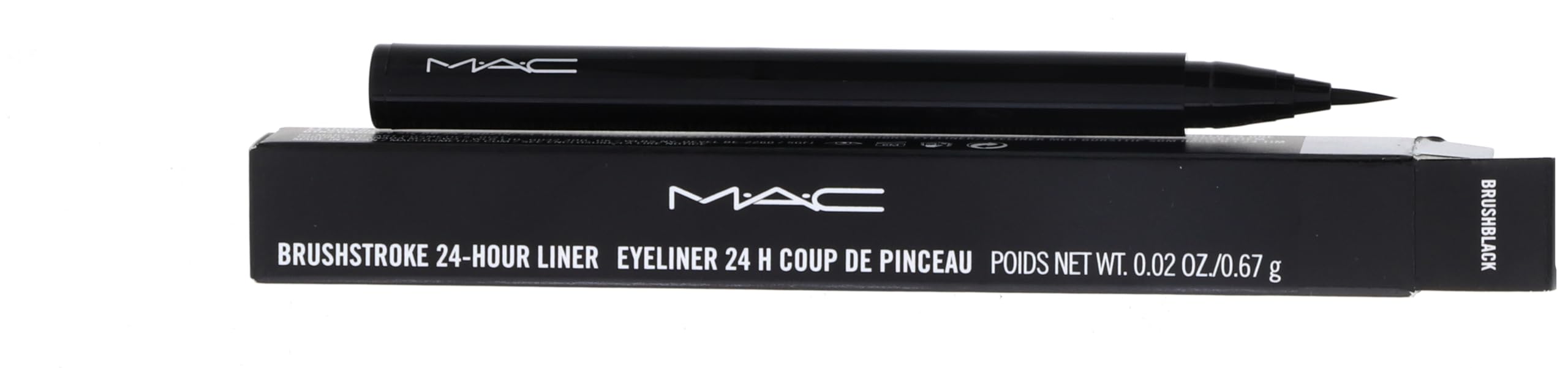 Mac Brushstroke Liner - Brushblack - 0.67g