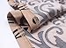 Zattcas Womens Summer Contrast Sleeveless Tank Top Floral Print Maxi Dress Black Taupe Large