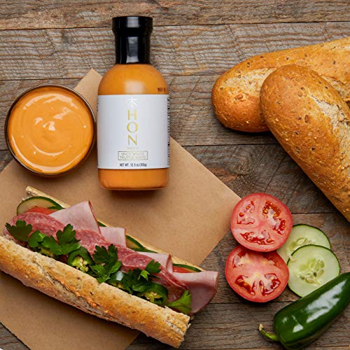 Spicy Mayo Flavored Japanese Mayonnaise with Sriracha Aioli, Sushi