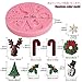 Funshowcase Santas Essentials Candy Silicone Mould for Cupcake, Cake Decoration, Sugar Paste, Fondant, Butter, Resin, Polymer Clay Crafting Projects