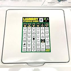 Laundry Symbols Guide Magnet - Extra Large Easy to