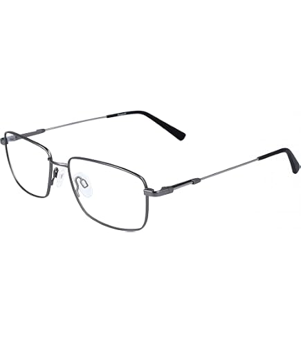 Flexon 4632 033 Gunmetal Authentic Eyeglasses 45-17-125 NIKE 4632 033 WITH FLEXON Gunmetal Tropical Teal 45-17-130  main image 3