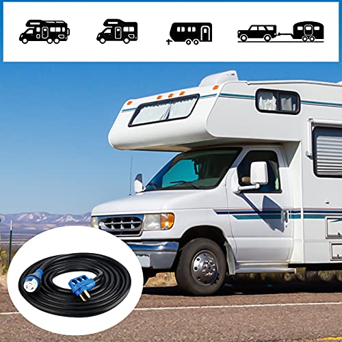 VOGREX 50 Amp 50 Feet RV Power Extension Cord, Generator Extension Cord