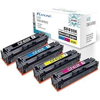 Amazon.com: 4 Pack Compatible 410X 410A CF410A CF410X HP M477 M452
