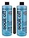 Onyx Professional Soak Off Coconut Scented Shellac and Gel Nail Polish Remover, 16oz, Pack of 2