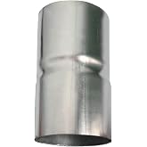Elifecenter Universal ID 2.125" to ID 2-1/8 inch Exhaust Coupler Stainless | Total Length in 3.6 inch, Seamless No Crack, Pipe Connector Exhaust Adapter, 1.5mm Thick Wall Tube